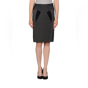 VDP Collection Lead Pencil Skirt in Size 8